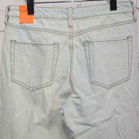 Nature Denim Kyler Mom Jeans Distressed Light Wash Womens Size 9 NWT - Picture 8 of 14